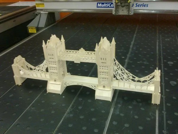 Intra απο ξύλο plywood 3mm-4mm πάχος - Tower Bridge τρισδιάστατο παζλ Δίασταση 40x50 cm Intraeaxys-67wlk0w1