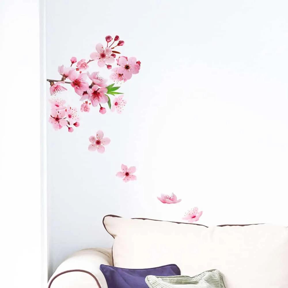 Cherry Blossom αυτοκόλλητα τοίχου βινυλίου (54327)