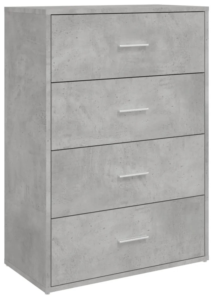 vidaXL Βοηθητικά Ντουλάπια 2 τεμ. Γκρι Σκυρ. 60x31x84 εκ. Επεξ. Ξύλο