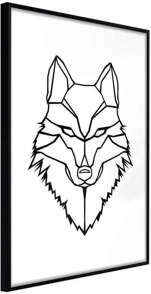 Αφίσα - Wolf Look - 20x30 - Μαύρο - Χωρίς πασπαρτού