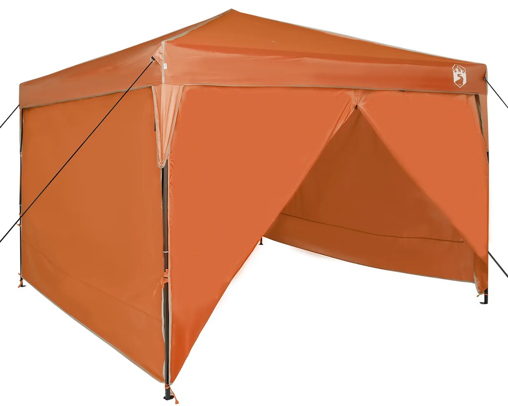 vidaXL Σκηνή Canopy Pop-up Πορτοκαλί 300 x 300 cm ύφασμα