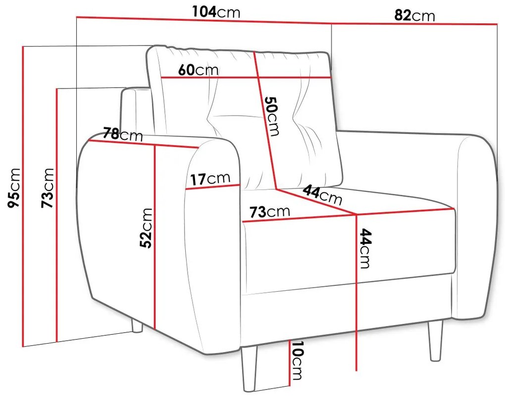 Πολυθρόνα Dream-Anthraki