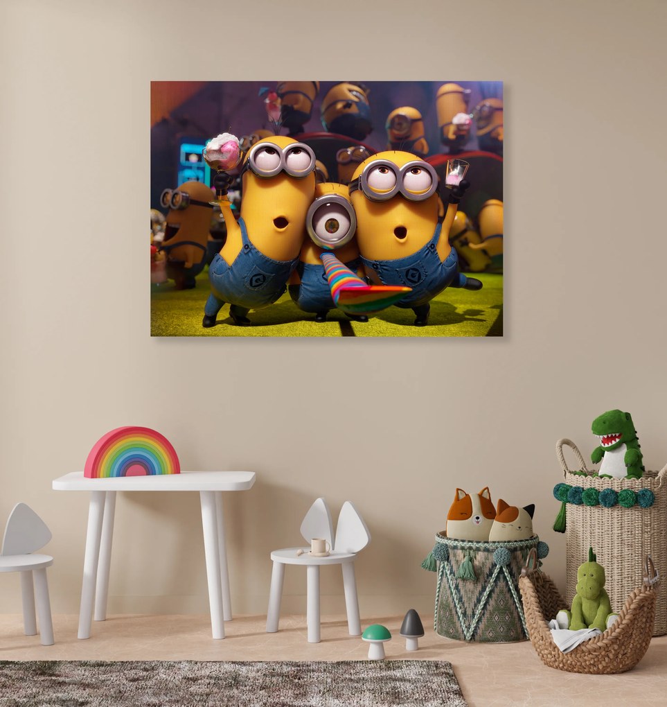 Παιδικός πίνακας σε καμβά Minions KNV0562 30cm x 40cm