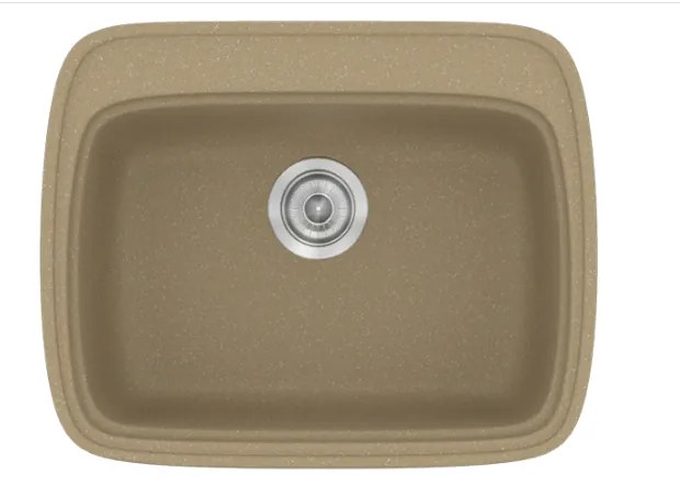 Sanitec Classic 313 Metallic Cream Νεροχύτης