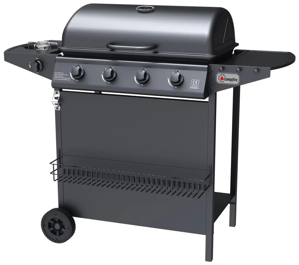 Campfire ΨΗΣΤΑΡΙΑ ΜΕ 4 ΚΑΥΣΤΗΡΕΣ &amp; EXTRA ΕΣΤΙΑ velco-25-34719