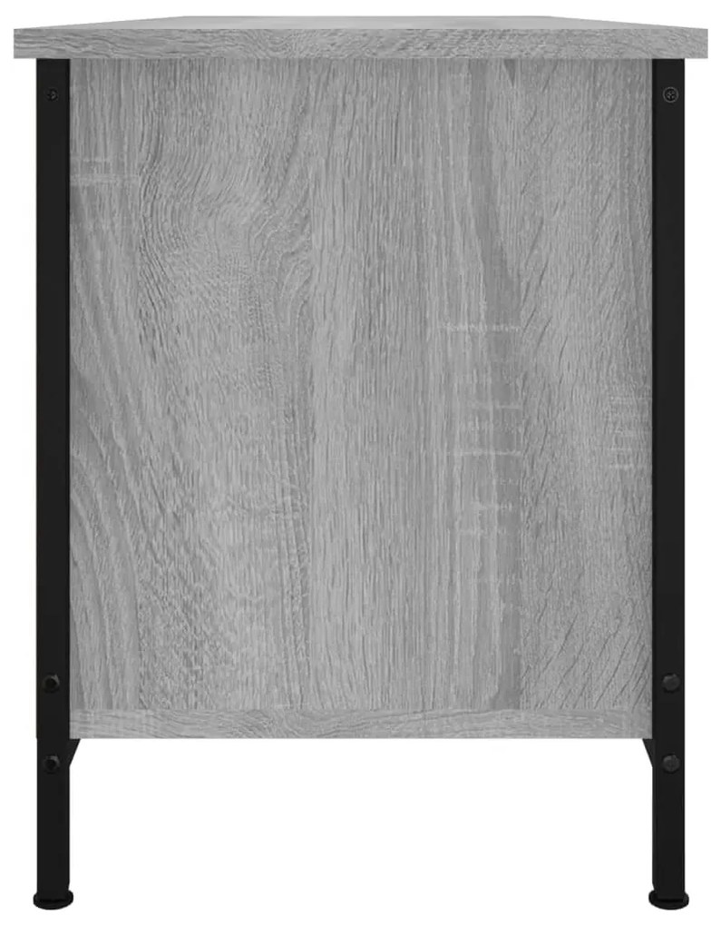 vidaXL Έπιπλο Τηλεόρασης με Πόρτες Γκρι Sonoma 102x35x45 εκ Επεξ. Ξύλο