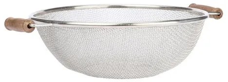 Estia Σουρωτήρι Ζυμαρικών Ανοξείδωτο Allure Φ26cm Με Ξύλινες Λαβές 01-30650
