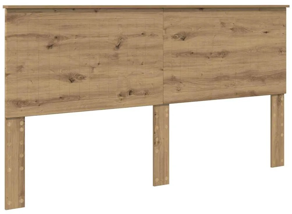 vidaXL Κεφαλάρι με κεφαλάρι Artisan Oak 180 cm Επεξεργασμένο ξύλο