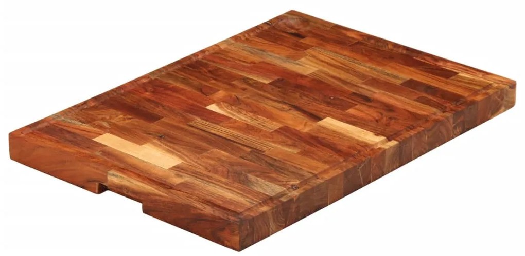 vidaXL Επιφάνεια Κοπής 60x42x4 εκ. από Μασίφ Ξύλο Ακακίας