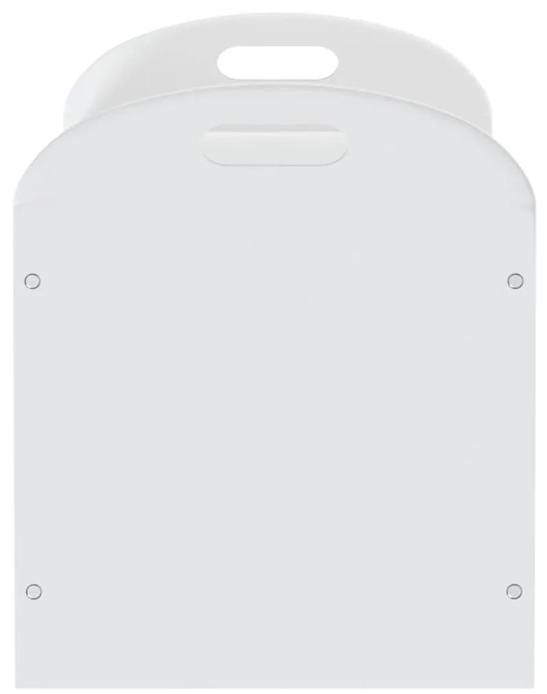 Παιδικό Παγκάκι Αποθήκευσης Λευκό 62 x 40 x 46,5 εκ. από MDF - Λευκό
