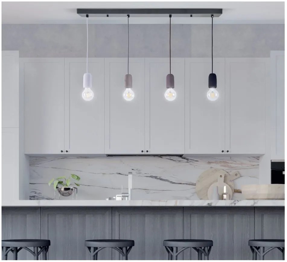 SE 149-GY IRIS PENDANT LAMP GREY 1E2