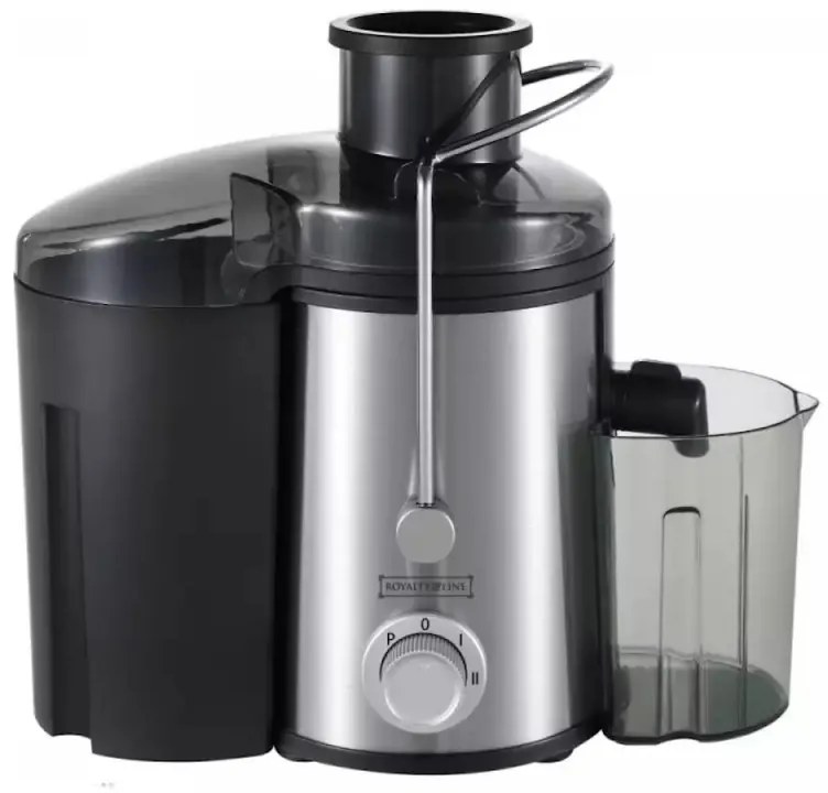 Προϊόν με ανοιχτή συσκευασία: Αποχυμωτής Royalty Line RL-PJ-19001, 700W, 2 ταχύτητες+Pulse, 0,450 ml, Σύστημα κατά των σταγόνων, Inox/Μαύρο