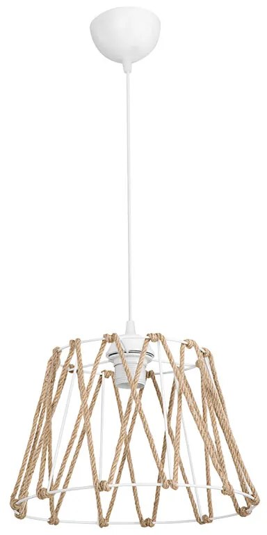 Φωτιστικό οροφής μονόφωτο PWL-1160 pakoworld Ε27 μπεζ Φ31x61εκ