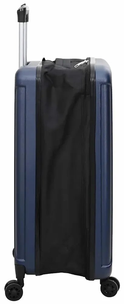 vidaXL Βαλίτσα Σκούρο Μπλε 34 x 23 x 55.5 εκ. ΑΒΣ Πλαστικό