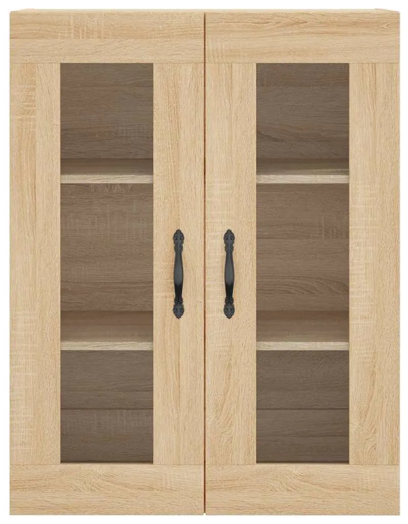 vidaXL Ντουλάπι Επιτοίχιο Sonoma Δρυς 69,5 x 34 x 90 εκ. Επεξεργ. Ξύλο