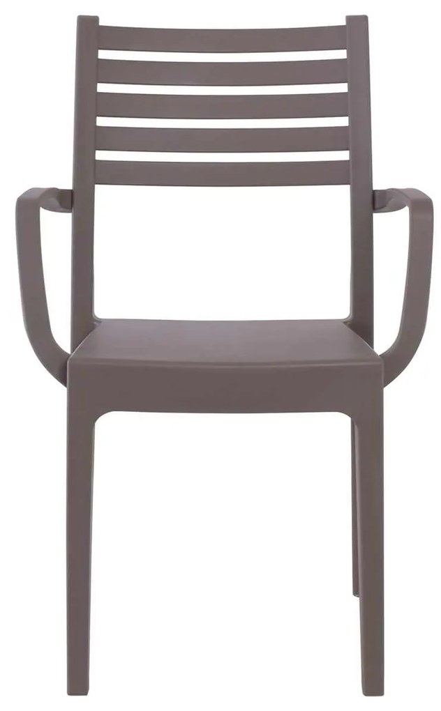Πολυθρόνα OLIMPIA PP-UV Μπεζ Tortora 54x52x86cm