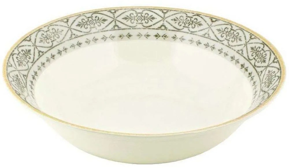Σαλατιέρα Vintage PR222686407 Φ23cm Beige Oriana Ferelli® Medium Porcelain