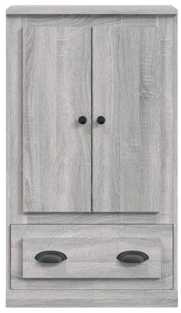 vidaXL Ντουλάπι Γκρι Sonoma 60x35,5x103,5 εκ. από Επεξεργασμένο Ξύλο