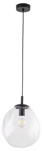 Κρεμαστό Φωτιστικό Οροφής 1xE27 Γυαλί Sol TK Lighting-10082-Διάφανο 10082