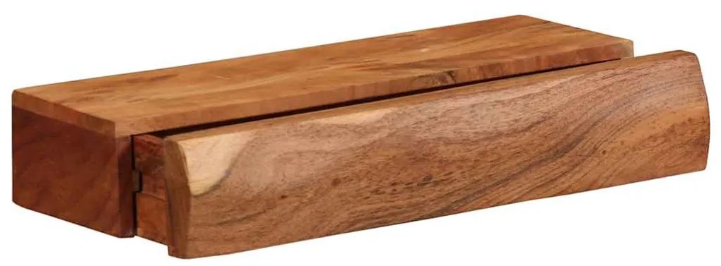 vidaXL Ράφια Τοίχου 2 τεμ. 40x17x8 εκ. από Μασίφ Ξύλο Ακακίας