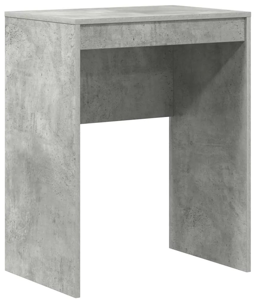 vidaXL Γραφείο Γκρι σκυροδέματος 60 x 40 x 76 εκ. Επεξεργασμένο ξύλο