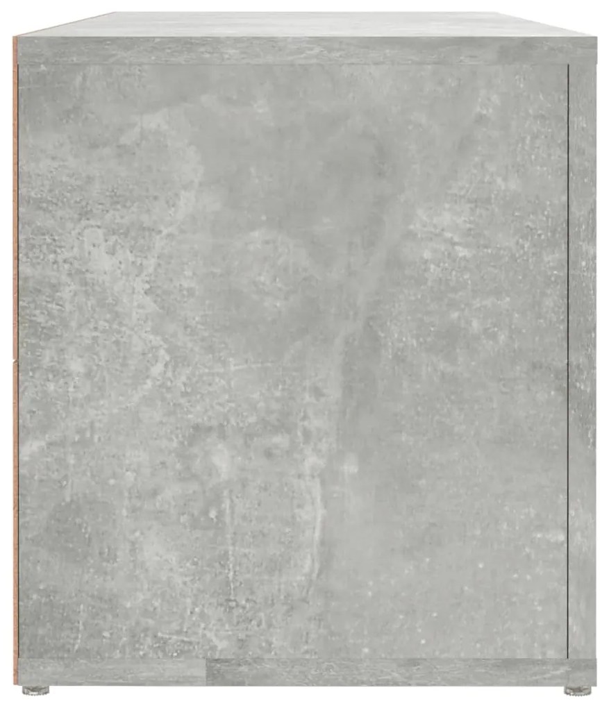 vidaXL Έπιπλο Τηλεόρασης Γκρι Σκυρ. 100x31,5x35 εκ. Επεξ. Ξύλο