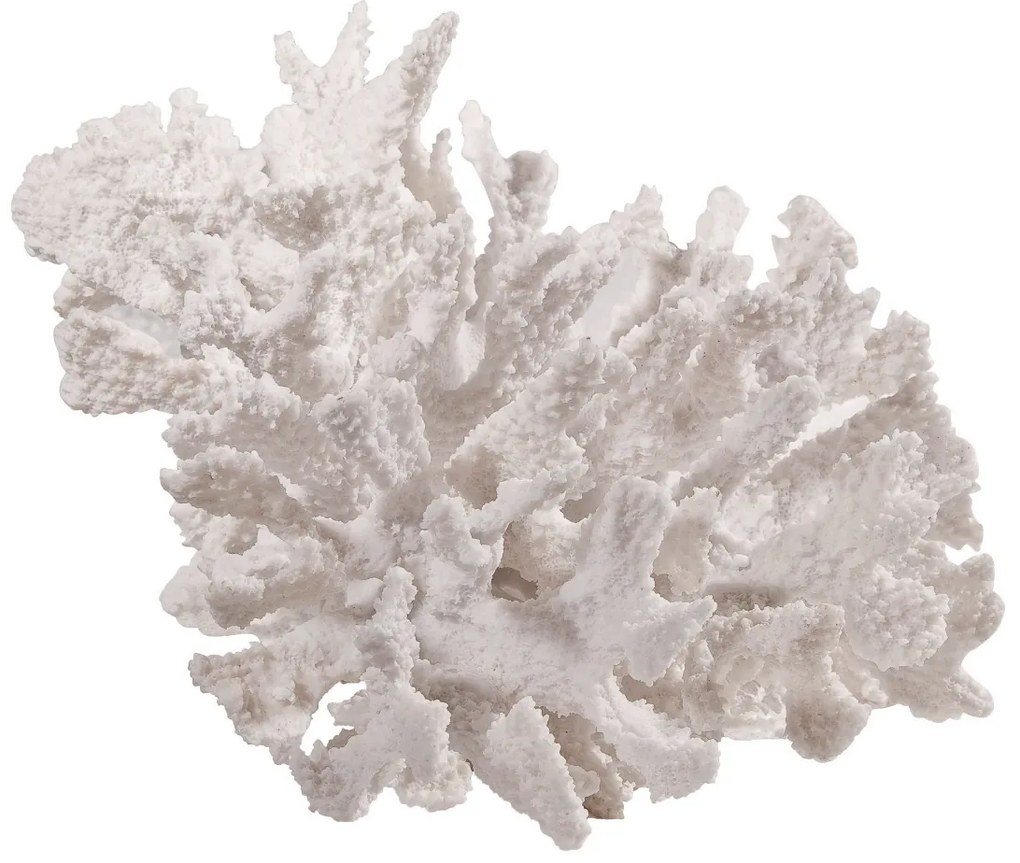 Artekko Coral Διακοσμητικό Κοράλλι Ρητίνη Λευκό (24.1x21.6x17.5)cm Artekko 74990