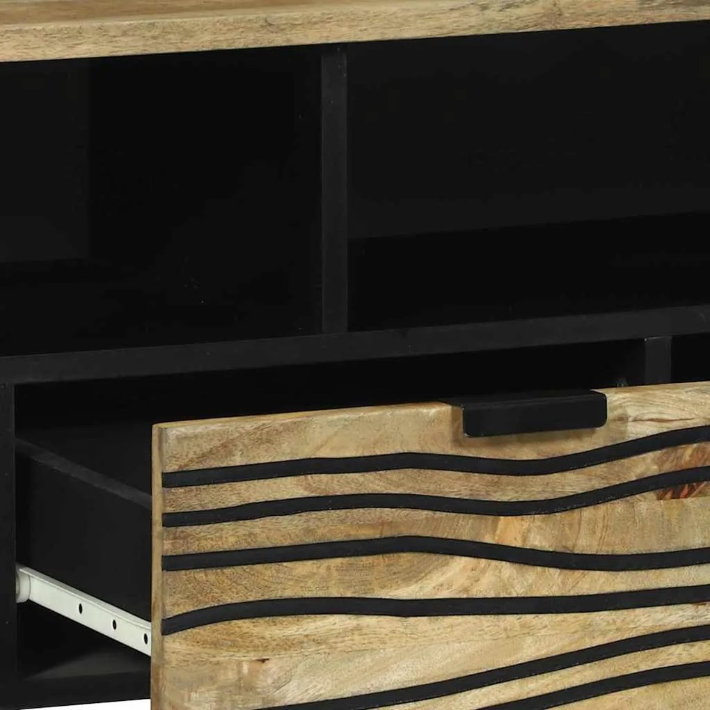 vidaXL Ντουλάπι Τηλεόρασης Καφέ 105 x 33 x 46 εκ. Μασίφ ξύλο μάνγκο