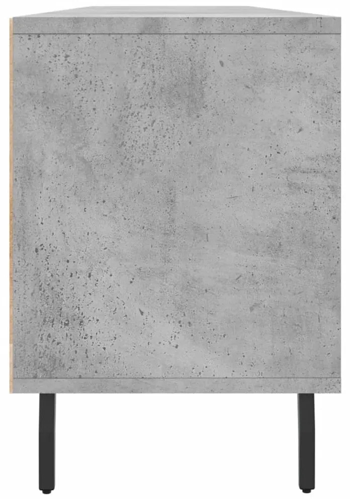 vidaXL Έπιπλο Τηλεόρασης Γκρι Σκυρ. 150x30x44,5 εκ. Επεξ. Ξύλο