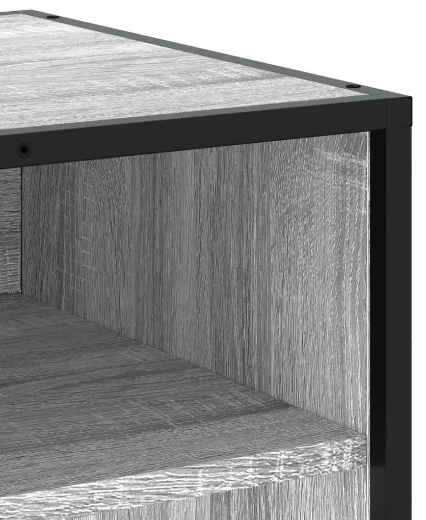 vidaXL Έπιπλο Τηλεόρασης Γκρι Sonoma 120,5x40x46 εκ. Επεξ. Ξύλο