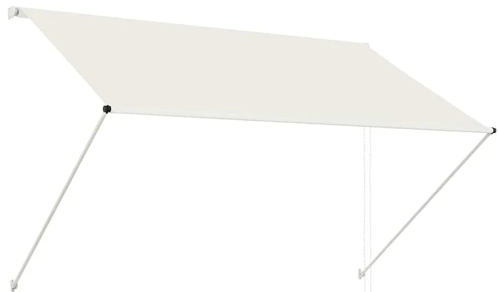 vidaXL Τέντα Συρόμενη Κρεμ 200 x 150 εκ.