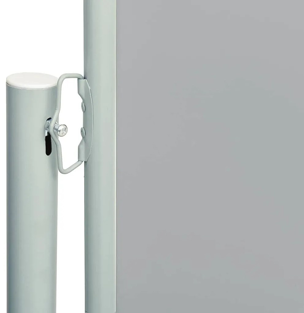 vidaXL Σκίαστρο Πλαϊνό Συρόμενο Βεράντας Γκρι 220 x 600 εκ.