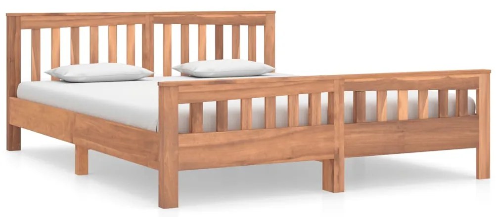 vidaXL Πλαίσιο Κρεβατιού 160 x 200 εκ. από Μασίφ Ξύλο Teak