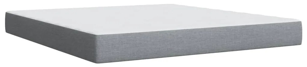 ΚΡΕΒΑΤΙ BOXSPRING ΜΕ ΣΤΡΩΜΑ ΑΝΟΙΧΤΟ ΓΚΡΙ 180X200 ΕΚ. ΥΦΑΣΜΑΤΙΝΟ 3289828