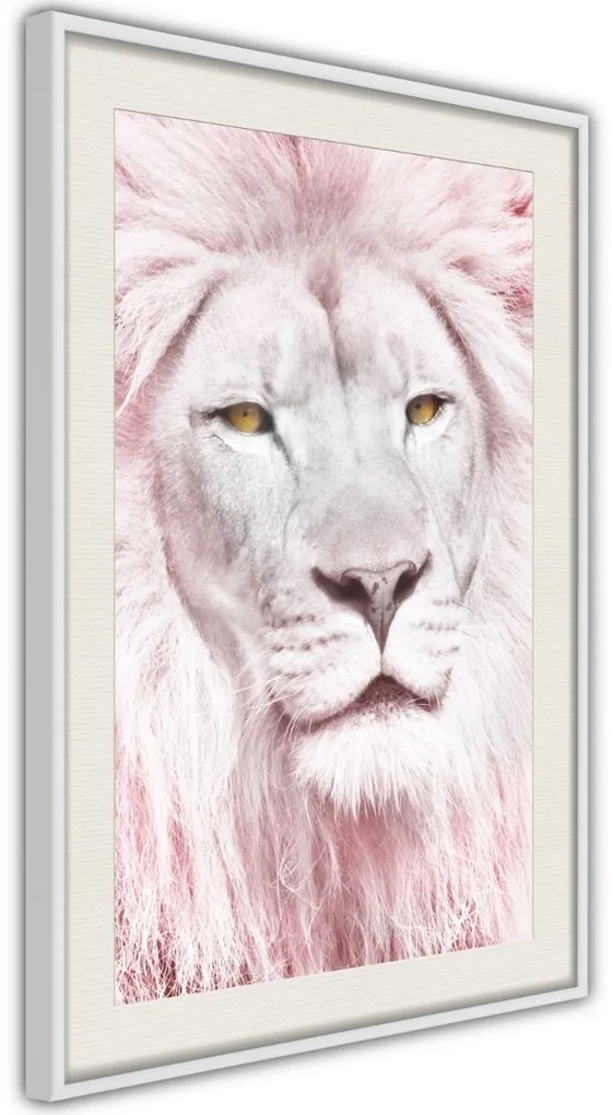 Αφίσα - Dreamy Lion - 20x30 - Χρυσό - Χωρίς πασπαρτού