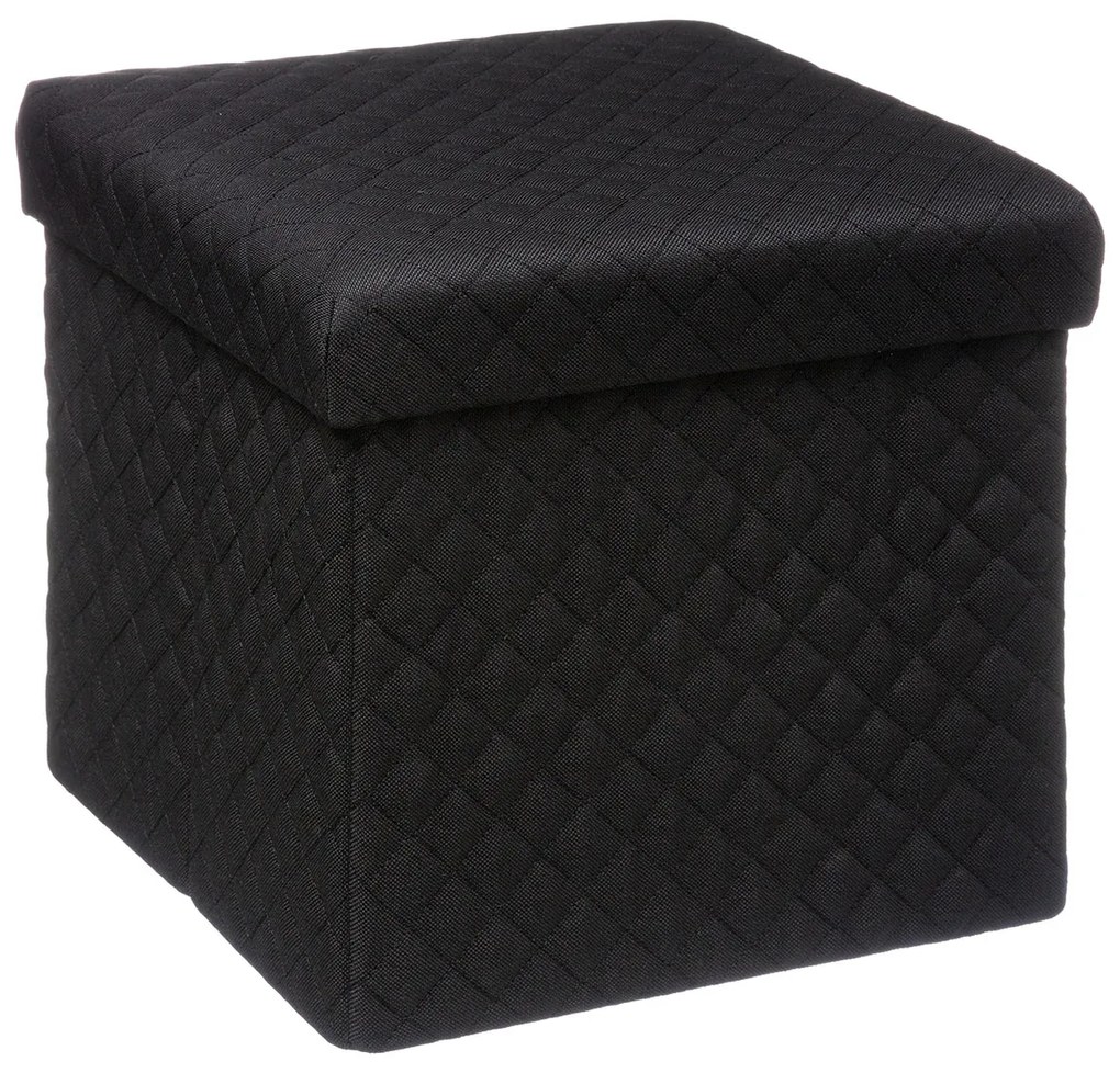 Σκαμπό Με Αποθηκευτικό Χώρο F-V Folding Stool Black 167846B