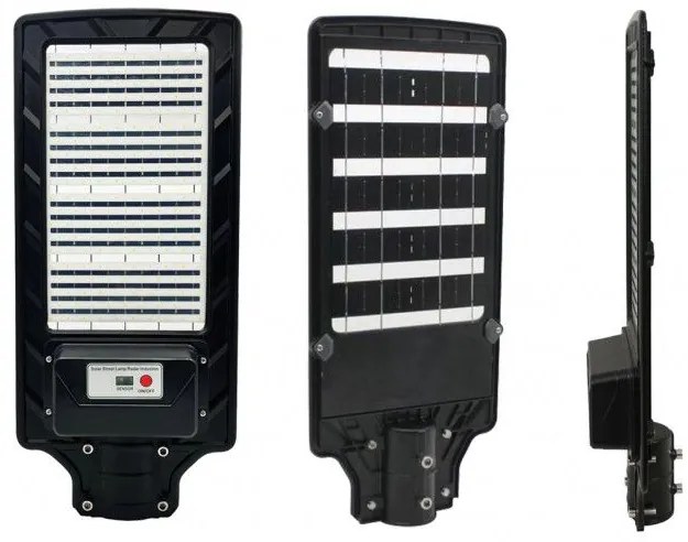 Ηλιακό Φωτιστικό Δρόμου LED BAND30W 6500K Solar Floodlight Μαύρο 40-700417 BAND 40-700417 Μαύρο