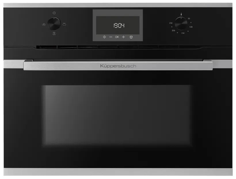 Küppersbusch CM6330.0S Μαύρος Compact φούρνος μικροκυμάτων 595mm