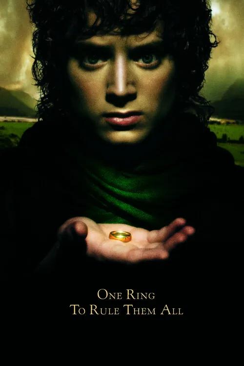 Εκτύπωση τέχνης Ο άρχοντας των δαχτυλιδιών - One ring to rule them all, (26.7 x 40 cm)