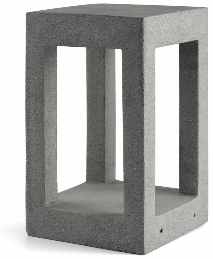 Φωτιστικό Δαπέδου Pilo 350 75596 LED 4W 3000K 370lm IP65 20x35cm Concrete Faro Barcelona
