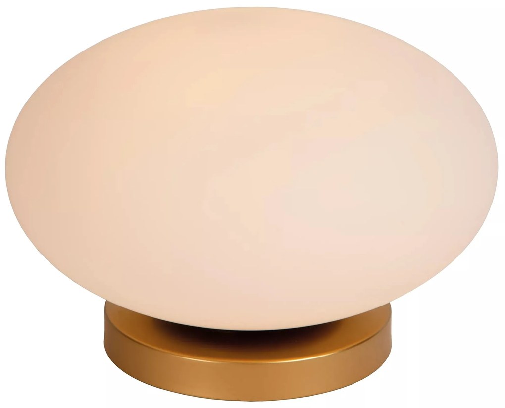 Φωτιστικό Επιτραπέζιο Lucide 21530-01-61 ELYSEE Λευκό (White)|Χρυσό Χρώμα (Gold Coloured)