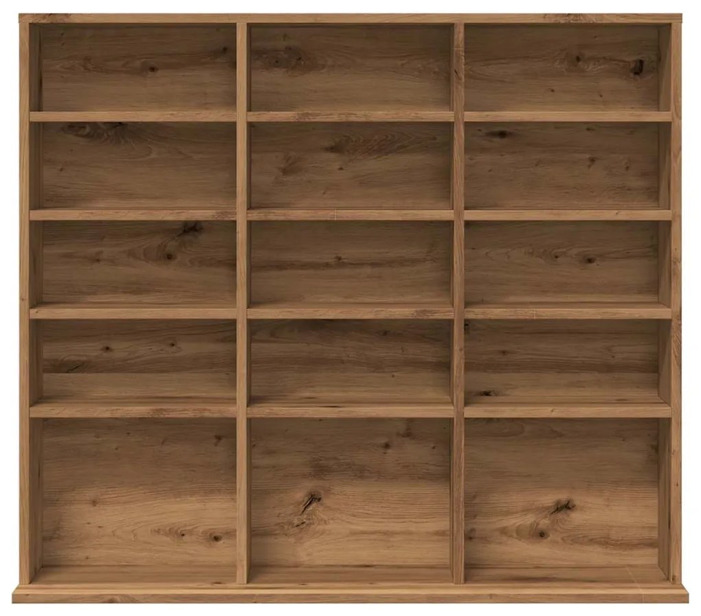 vidaXL Ντουλάπι CD Artisan Oak 100x23x89,5 cm Κατασκευασμένο ξύλο