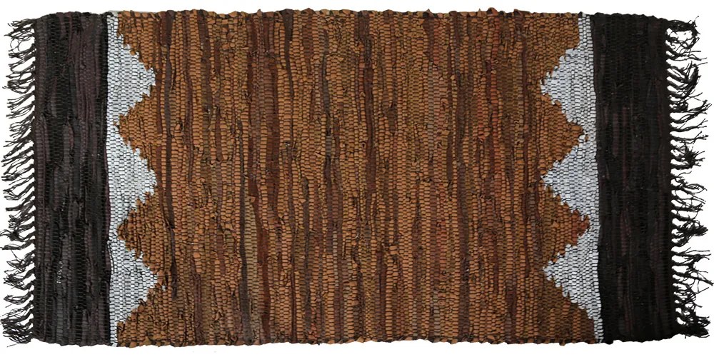 Δερμάτινο Χαλί 120x180cm LEAΤΗΕR CUΤ SΗUΤΤLΕ ΕΜΠΡΙΜΕ-9 San Lorentzo 1376E 09