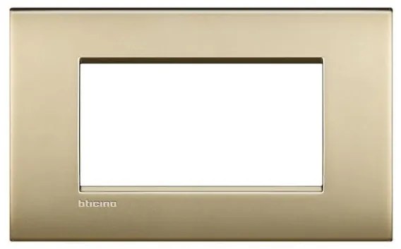 Πλαίσιο 4 Θέσεων Χρυσό Ματ Bticino Living Air LNC4804OF Legrand-LNC4804OF-Χρυσό LNC4804OF