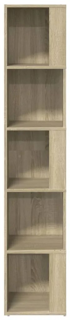 vidaXL Ντουλάπι Γωνία Sonoma Oak 33 x 33 x 164,5 εκ. από Επεξ. Ξύλο