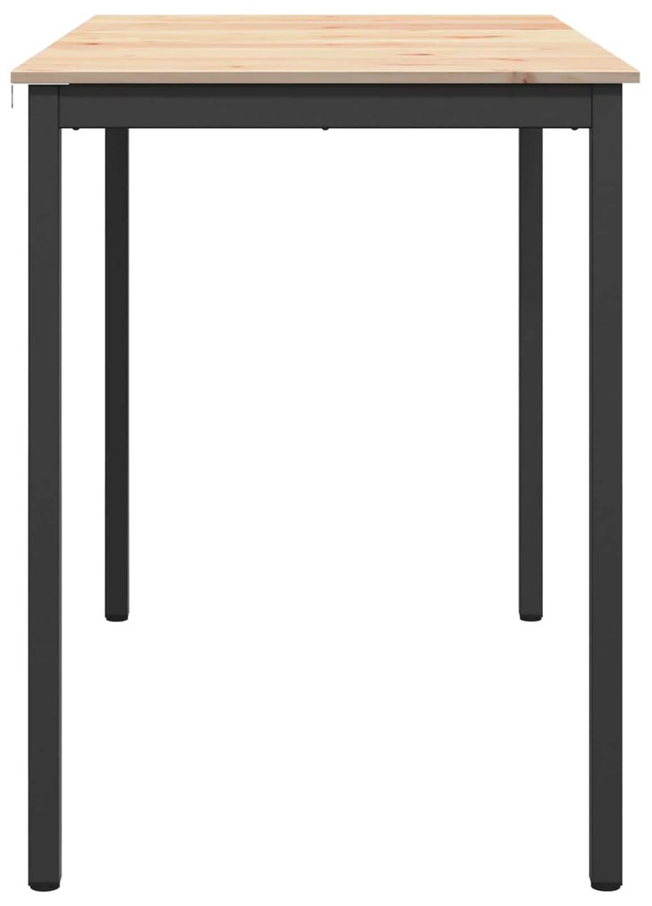 vidaXL Τραπέζι μπαρ Φυσικό 110 x 55 x 105 εκ. Στερεά ξυλεία πεύκου