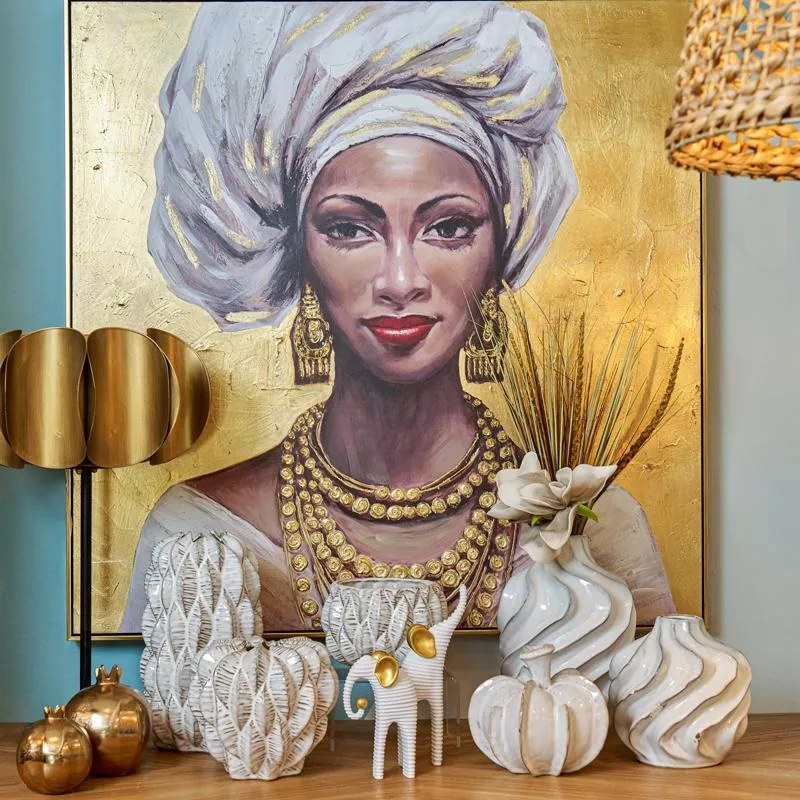 Κεραμικό Βάζο FL23914 Fylliana Λευκό Φ21x18 εκ. 21x21x18 εκ.