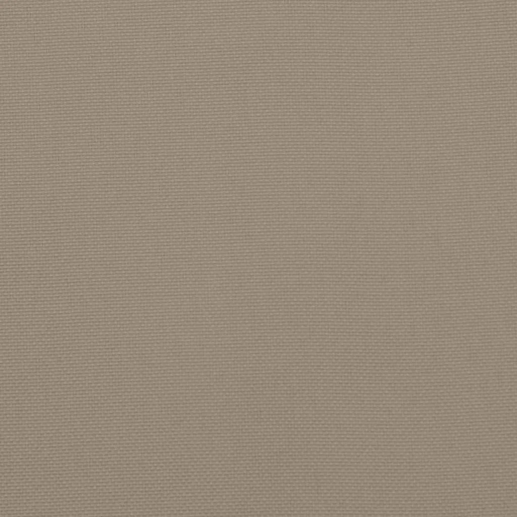 vidaXL Μαξιλάρι Πάγκου Κήπου Taupe 150 x 50 x 3 εκ. Ύφασμα Oxford