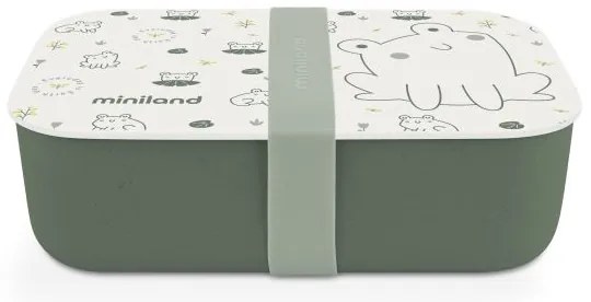 Δοχείο φαγητού Miniland NATURLUNCH Frog