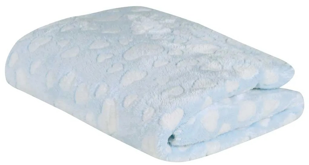 Κουβέρτα Fleece Αγκαλιάς (75x100) Das Home Relax 4908 L.Blue